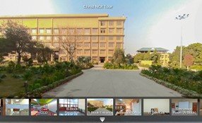 360 degree panorama - Christ University Delhi NCR